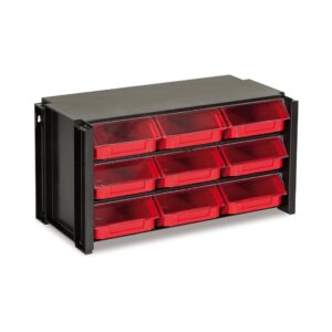 MODULO CLASIFICADOR APILABLE TAYG 9 CAJONES | 360x170x190 mm | Polipropileno Resistente | Organización Profesional