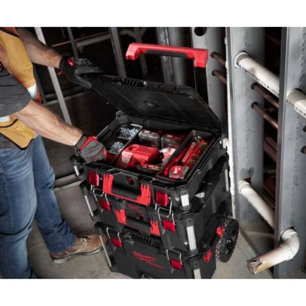 CONJUNTO PACKOUT™ MILWAUKEE 3 Piezas - Sistema Modular de Almacenamiento Profesional - Imagen 2
