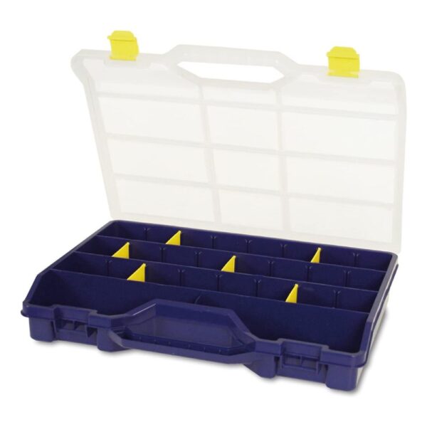 ESTUCHE CLASIFICADOR TAYG 47-26 CON 21 SEPARADORES Móviles | 460x350x81 mm | Polipropileno Resistente