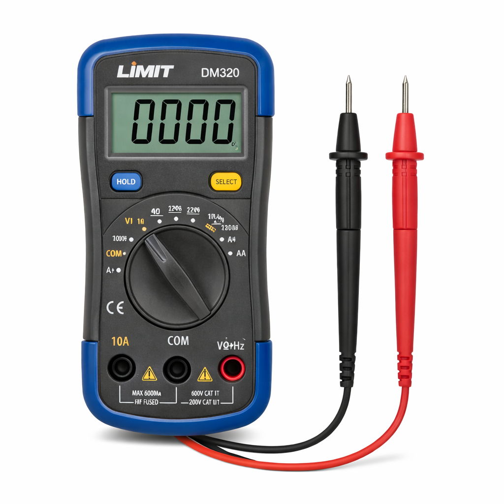 MULTIMETRO DIGITAL LIMIT AC/DC DM320
