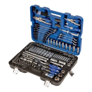 JUEGO DE VASOS Y HTAS 1/4"-3/8"-1/2" 164 PZS IRIMO