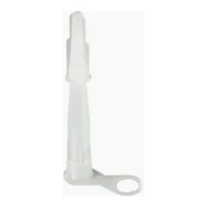 BOQUILLA SILICONA TRANSPARENTE CON TAPON – Accesorio para Cartucho Sellador