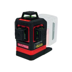 NIVEL LASER VERDE 3D MULTI-BATERIA 18VMAX (Compatible Bosch, Makita, Milwaukee, DeWalt)