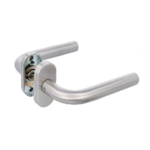 MANETA INOX 304 REVERSIBLE RECTA OVALADA SATIN