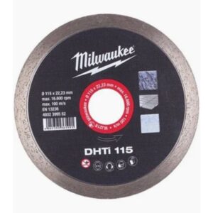 DISCO DIAMANTE CONTINUO DHTI PORCELANICO Ø 115 MM