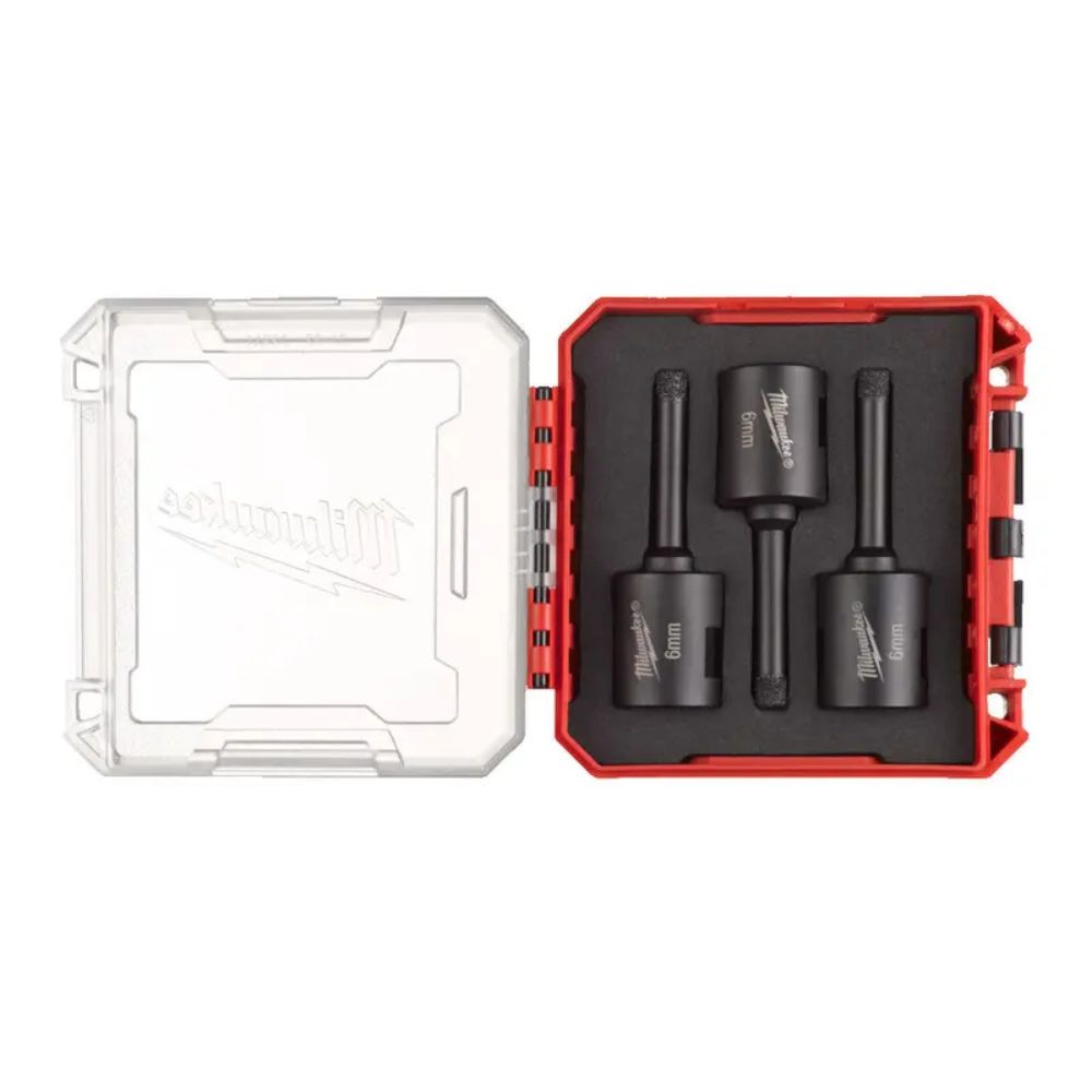 ESTUCHE 3 BROCAS DIAMOND MAX M14 Ø 6 MM.