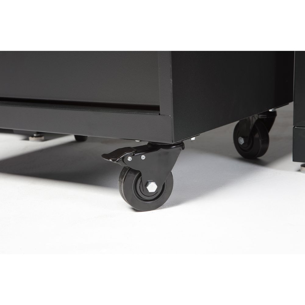 CONJUNTO MODULAR DE TALLER 3 MODULOS CON CAJONERA MOVIL Alyco Orange — Ref. 129790 - Imagen 4